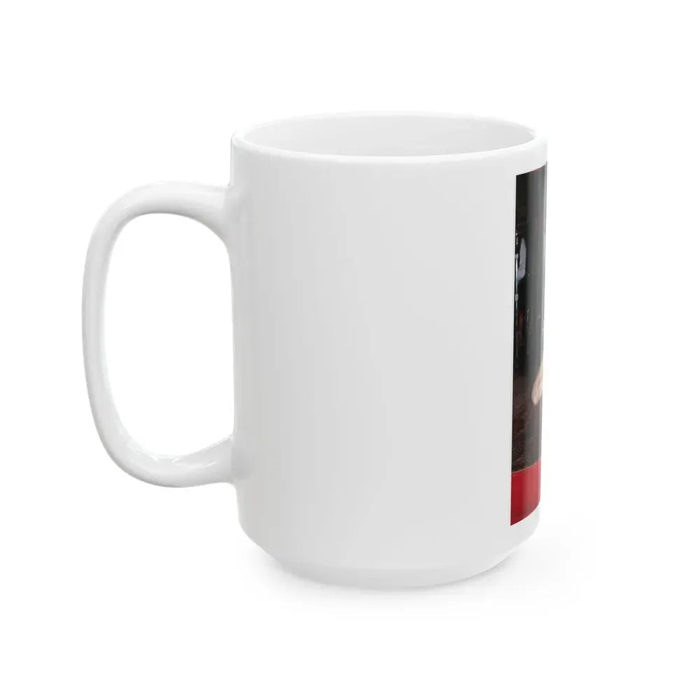 Francine York #54 (Vintage Female Icon) White Coffee Mug - Go Mug Yourself