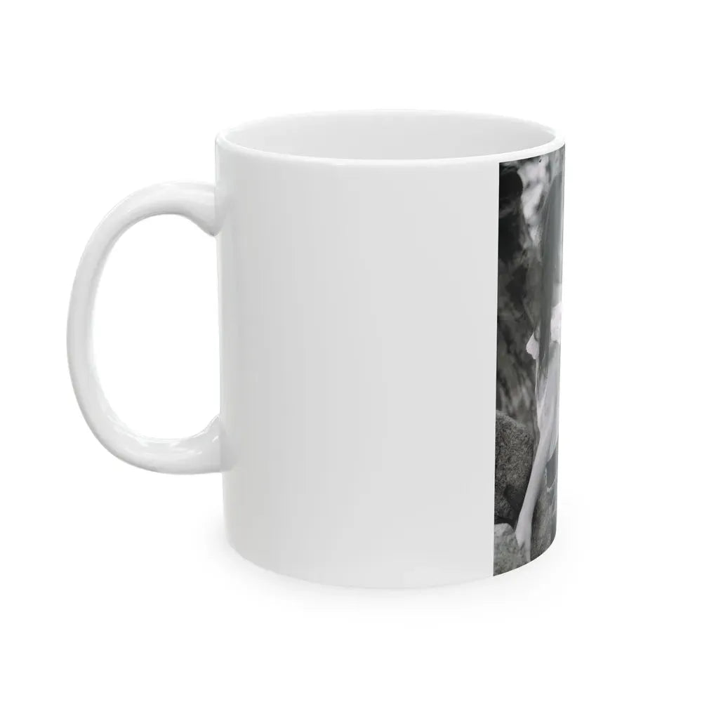 Francine York #61 (Vintage Female Icon) White Coffee Mug - Go Mug Yourself