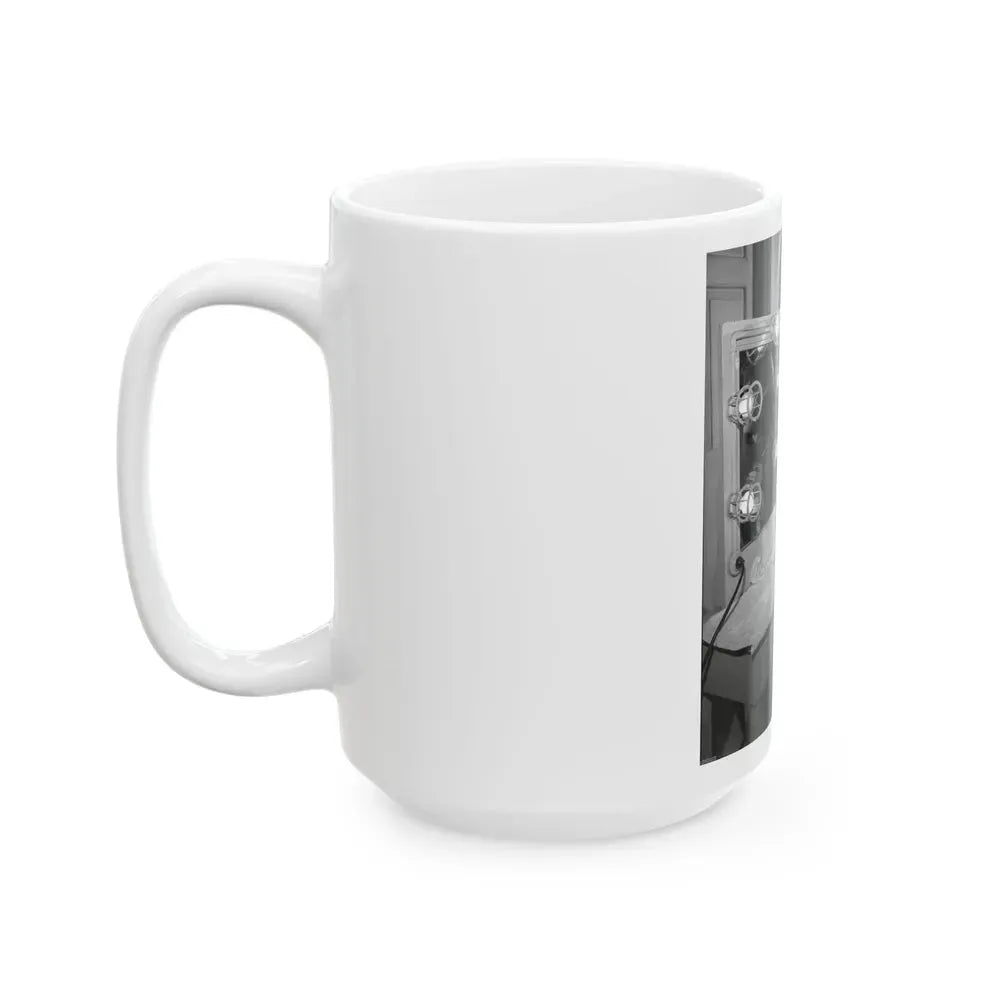 Francine York #67 (Vintage Female Icon) White Coffee Mug - Go Mug Yourself