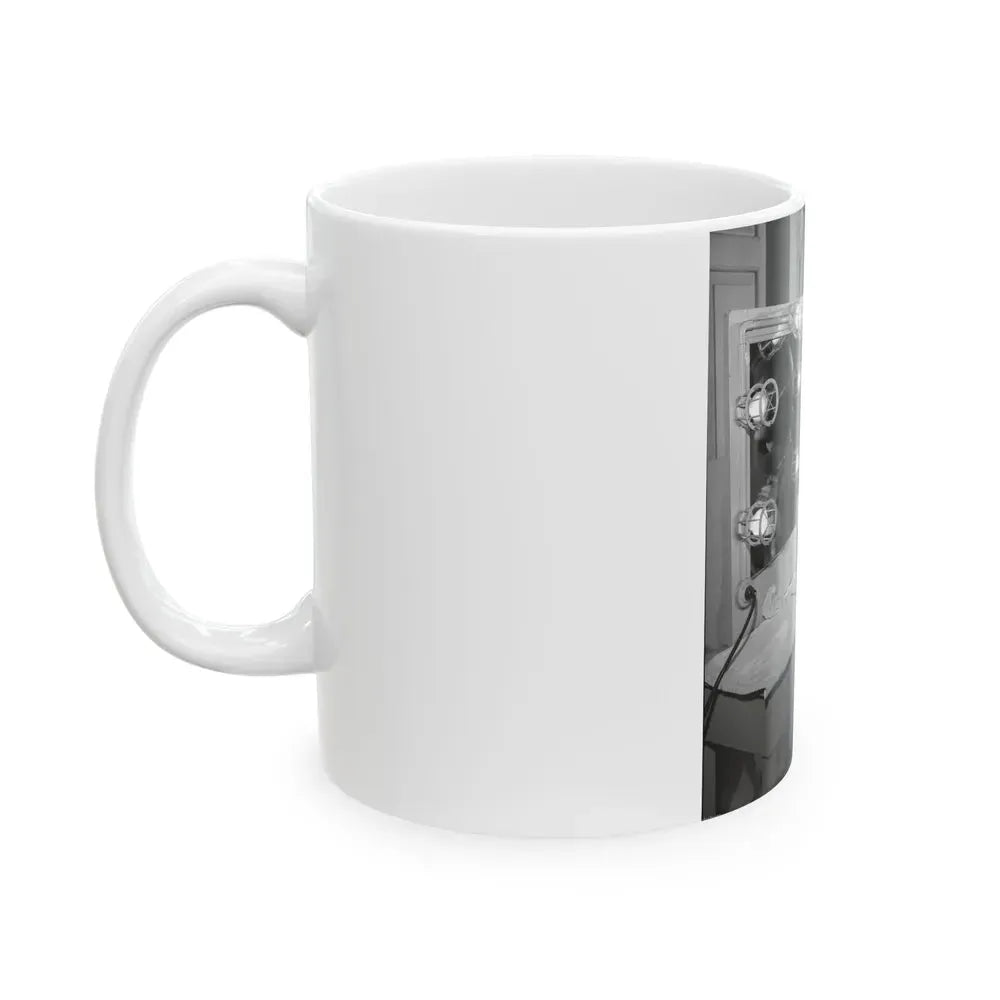Francine York #67 (Vintage Female Icon) White Coffee Mug - Go Mug Yourself