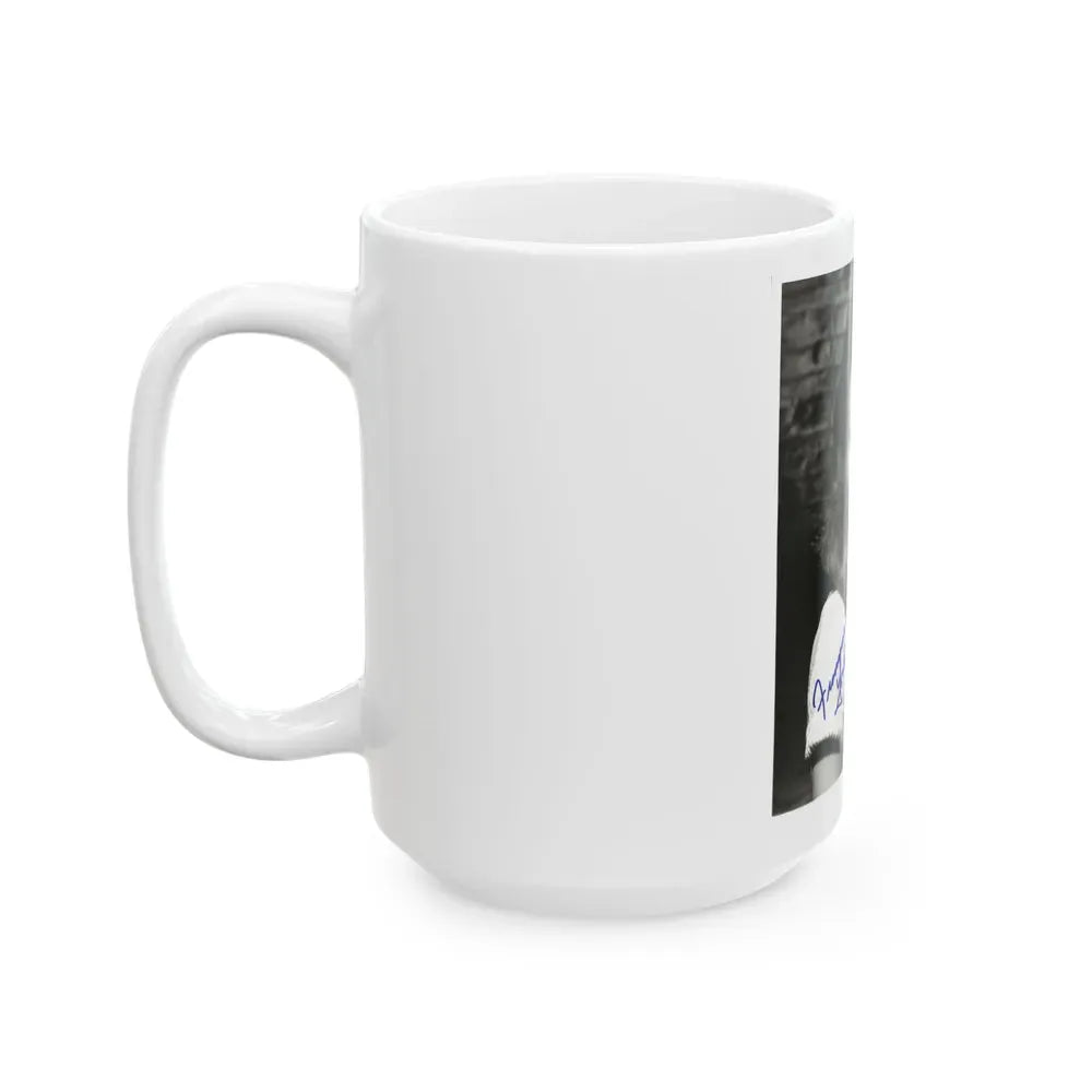 Francine York #68 (Vintage Female Icon) White Coffee Mug - Go Mug Yourself