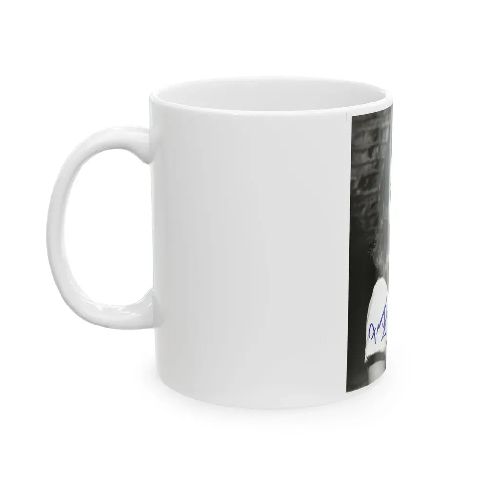 Francine York #68 (Vintage Female Icon) White Coffee Mug - Go Mug Yourself