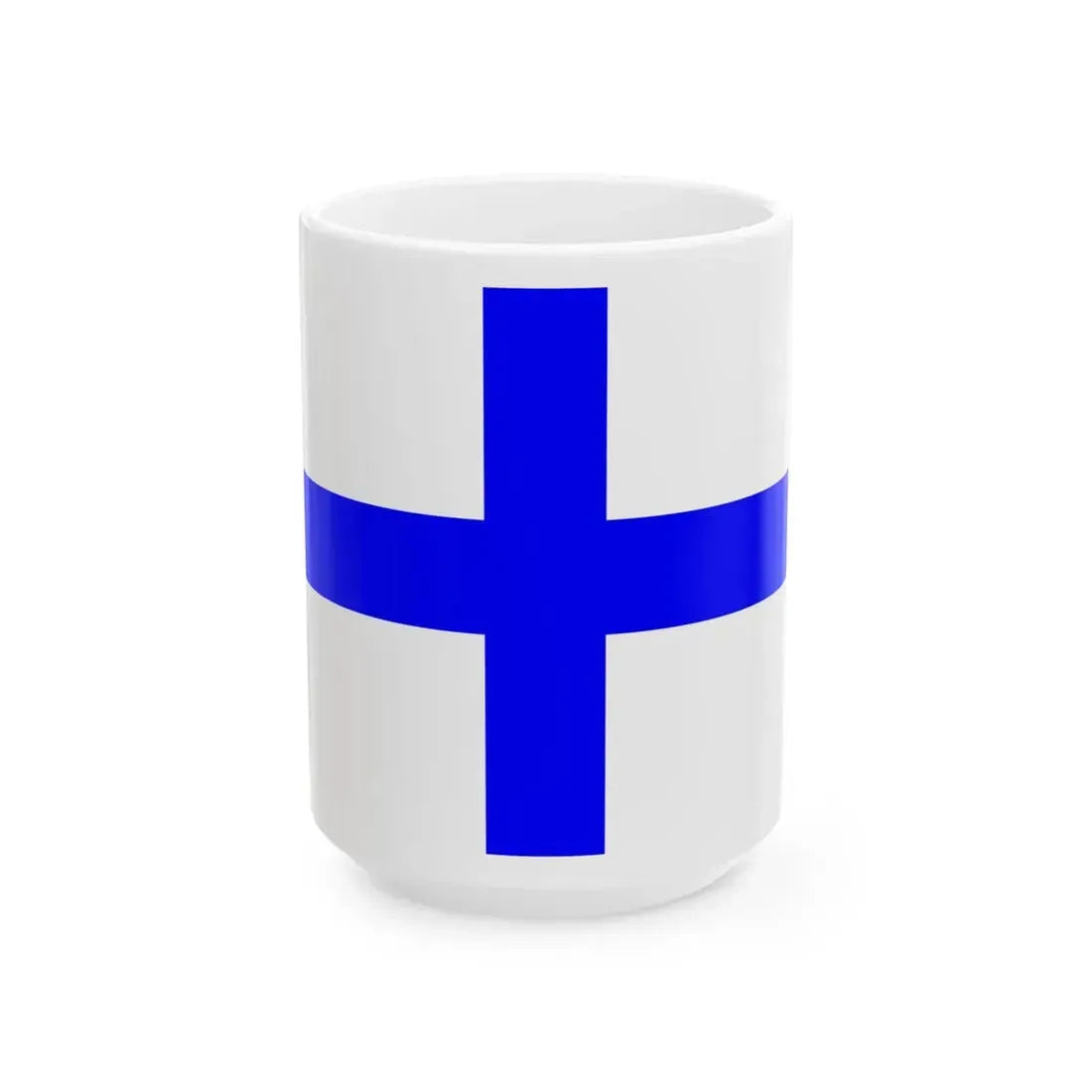 Francis Leopold McClintocks sledge flag 1850-1851 (Ireland) White Coffee Mug 15oz - Go Mug Yourself
