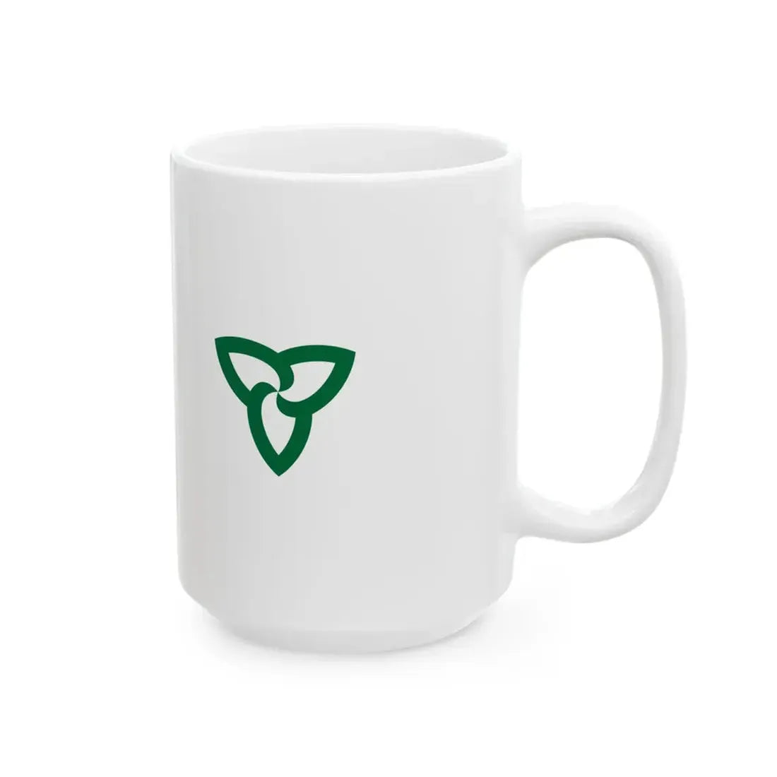Franco-Ontarian flag (Canada) White Coffee Mug - Go Mug Yourself