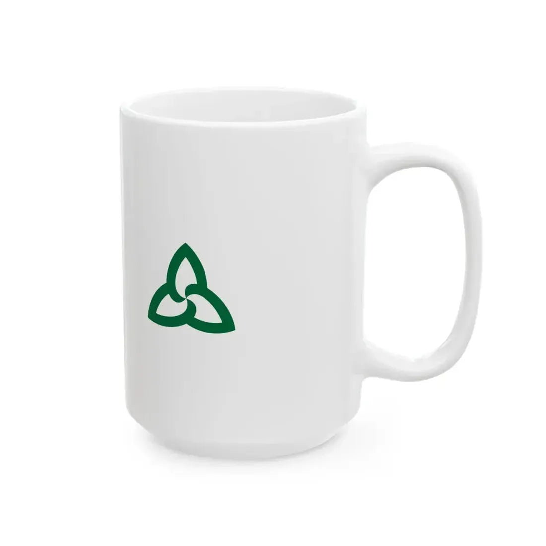 Franco-Ontarian flag variant (Canada) White Coffee Mug - Go Mug Yourself
