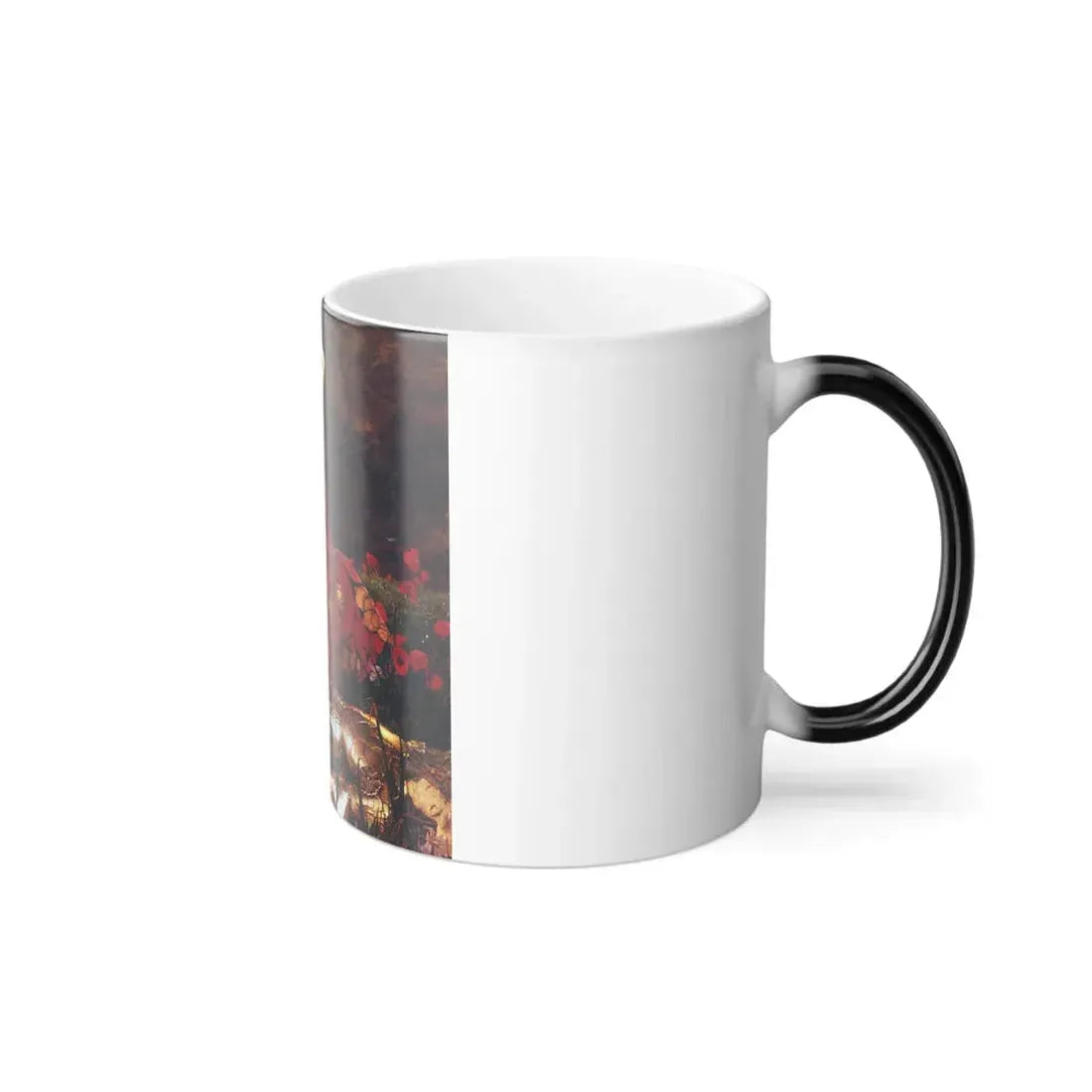 Frank Cadogan Cowper (1877-1958) La Belle Dam Sans Merci - Oil on canvas 1926 - Color Changing Mug 11oz - Go Mug Yourself