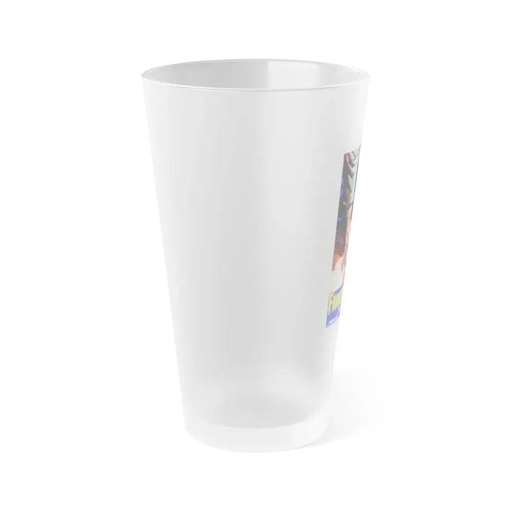 FRANKENSTEIN 1970 (ITALIAN) 1958 Movie Poster - Frosted Pint Glass 16oz - Go Mug Yourself