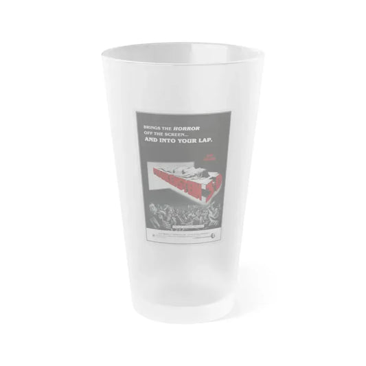 FRANKENSTEIN 3-D 1973 Movie Poster - Frosted Pint Glass 16oz 16oz Frosted - Go Mug Yourself