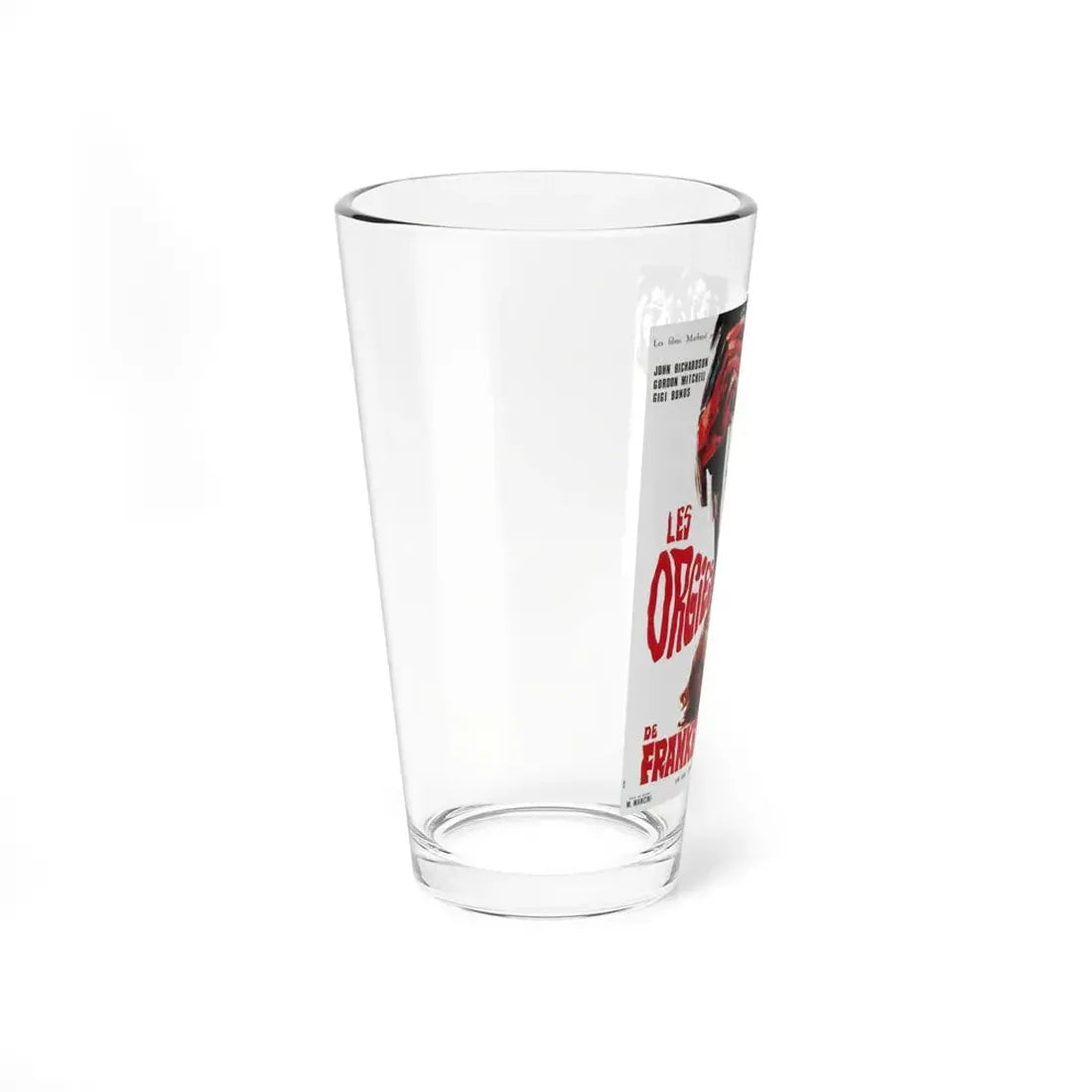 FRANKENSTEIN '80 (FRENCH) 1972 Movie Poster - Pint Glass 16oz - Go Mug Yourself