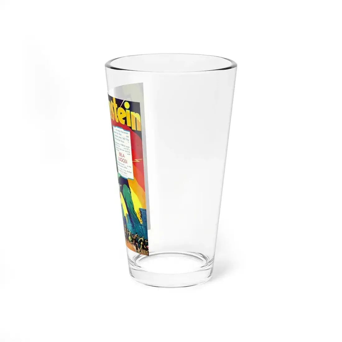 FRANKENSTEIN (ADVANCE) Movie Poster - Pint Glass 16oz - Go Mug Yourself