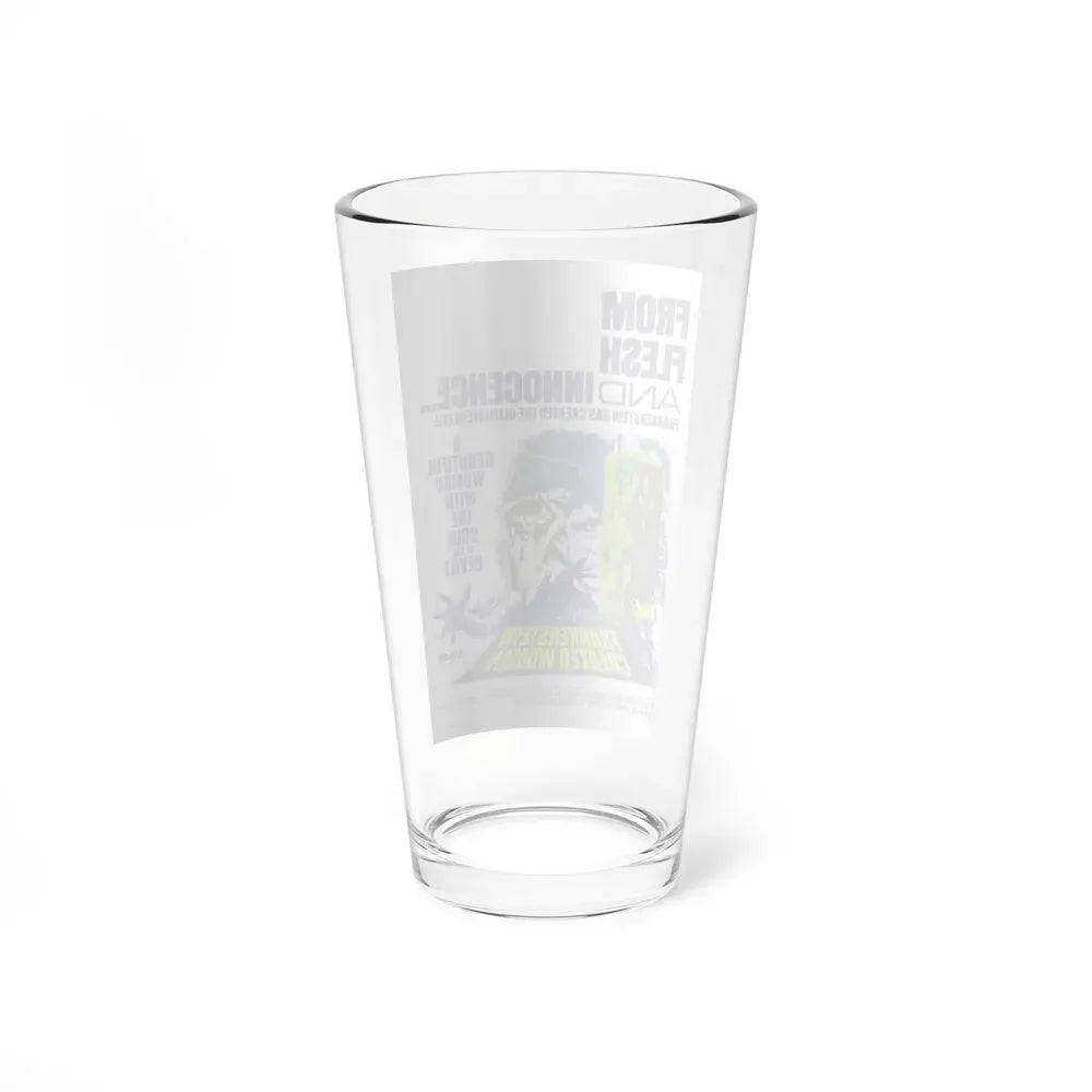 FRANKENSTEIN CREATED WOMAN 1967 Movie Poster - Pint Glass 16oz - Go Mug Yourself