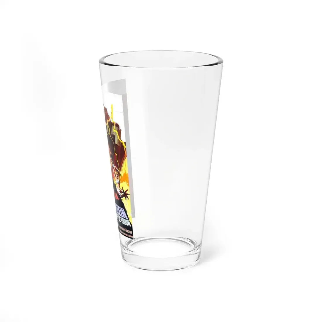 FRANKENSTEIN CREATED WOMAN (BELGIAN) 1967 Movie Poster - Pint Glass 16oz - Go Mug Yourself