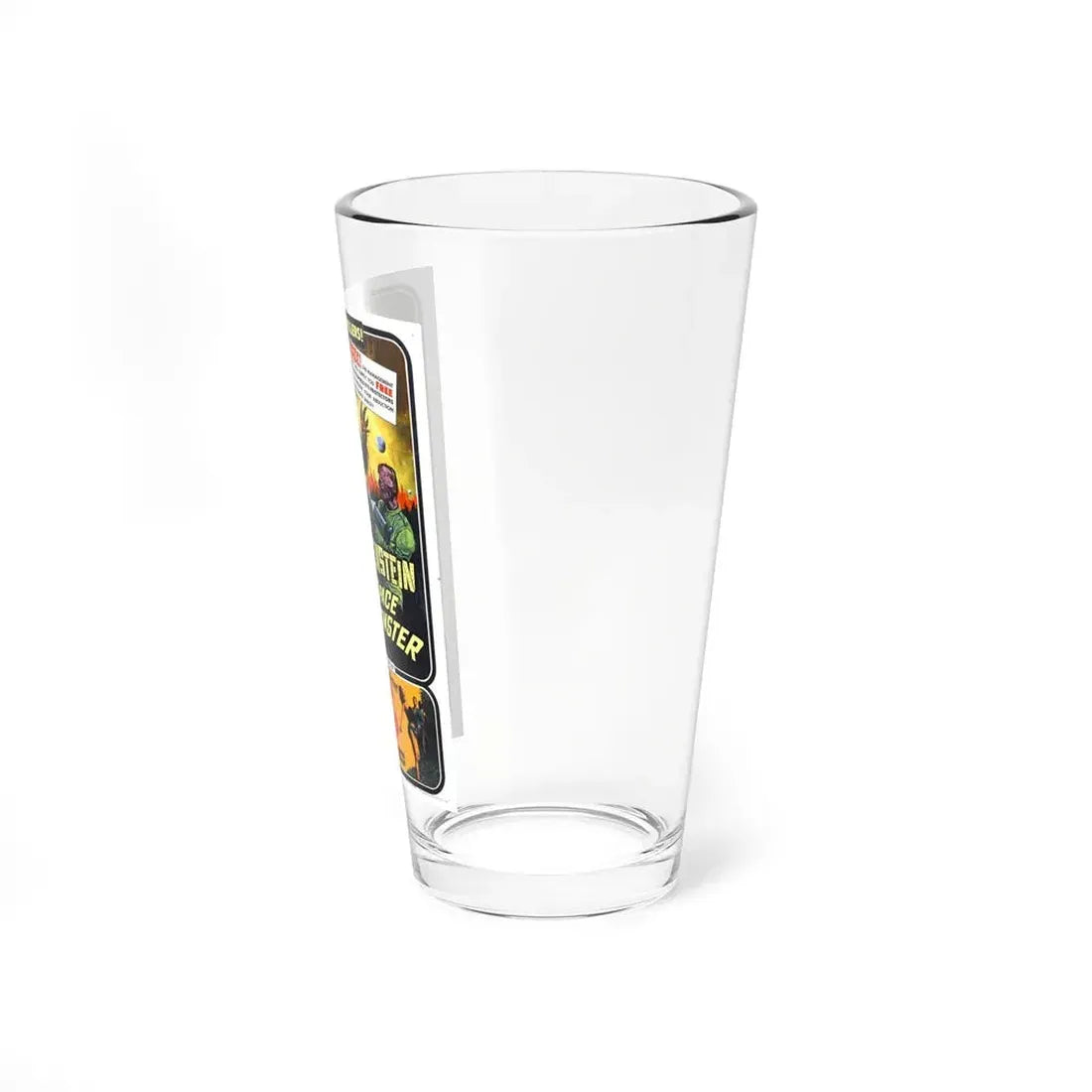 FRANKENSTEIN MEETS THE SPACE MONSTER + CURSE OF THE VOODOO 1965 Movie Poster - Pint Glass 16oz - Go Mug Yourself