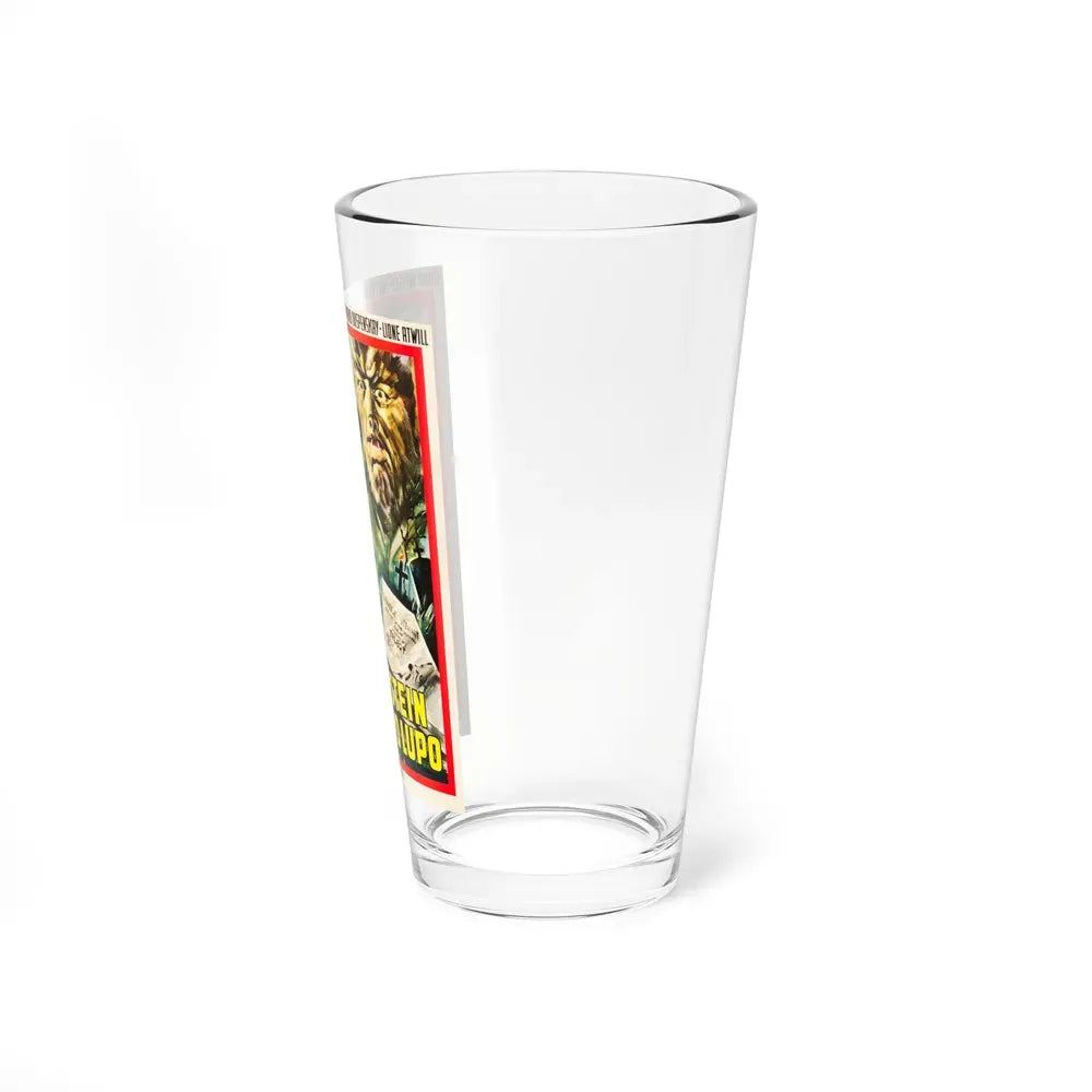 FRANKENSTEIN MEETS THE WOLF MAN (ITALIAN) 1943 Movie Poster - Pint Glass 16oz - Go Mug Yourself