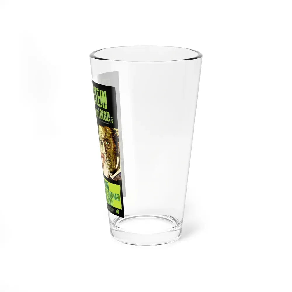 FRANKENSTEIN MUST BE DESTROYED (DANISH) 1969 Movie Poster - Pint Glass 16oz - Go Mug Yourself