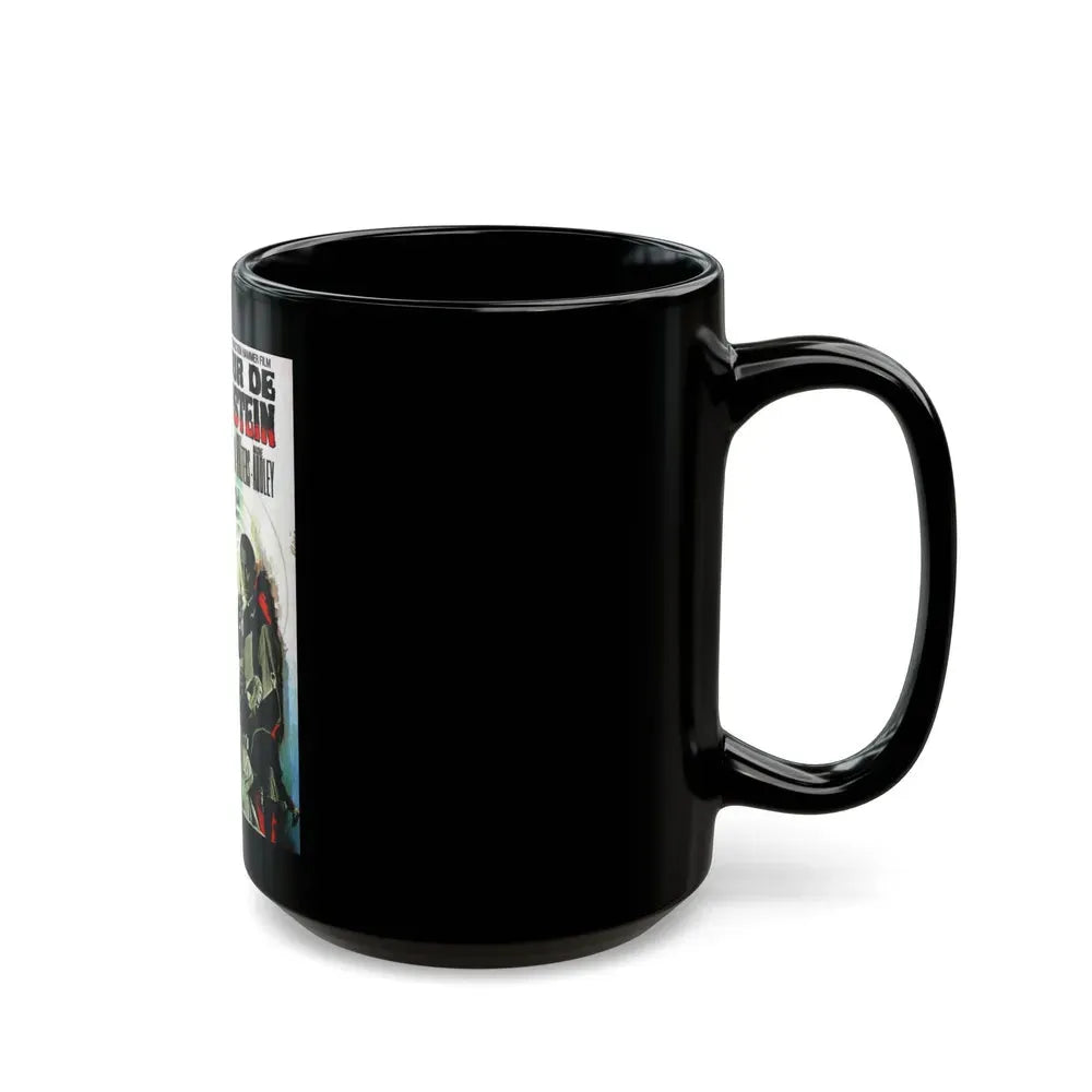 FRANKENSTEIN MUST BE DESTROYED (FRENCH) 1969 Movie Poster - Black Coffee Mug - Go Mug Yourself
