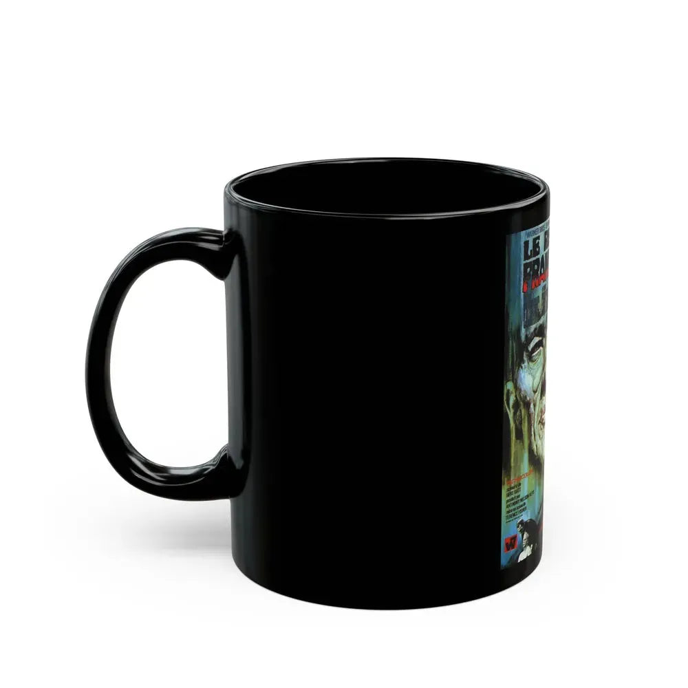 FRANKENSTEIN MUST BE DESTROYED (FRENCH) 1969 Movie Poster - Black Coffee Mug - Go Mug Yourself