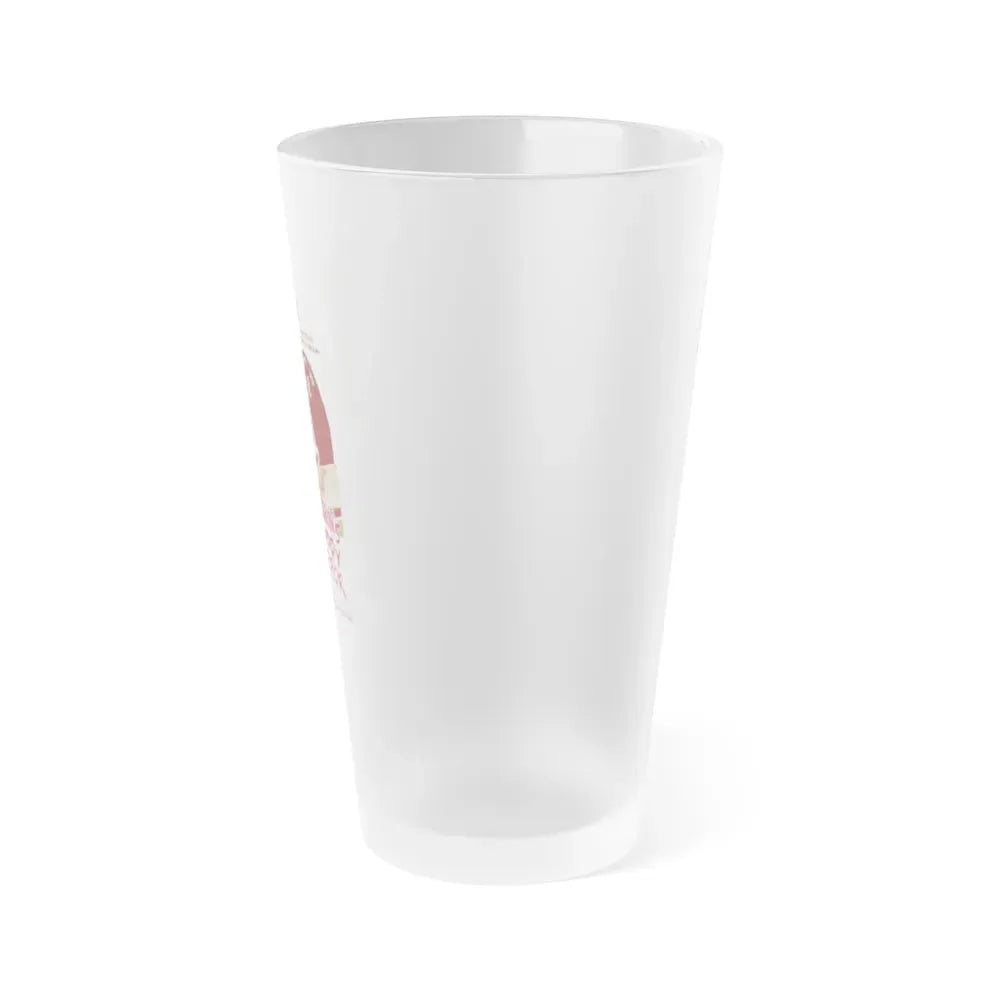 FRANKENSTEIN'S BLOODY TERROR 1968 Movie Poster - Frosted Pint Glass 16oz - Go Mug Yourself