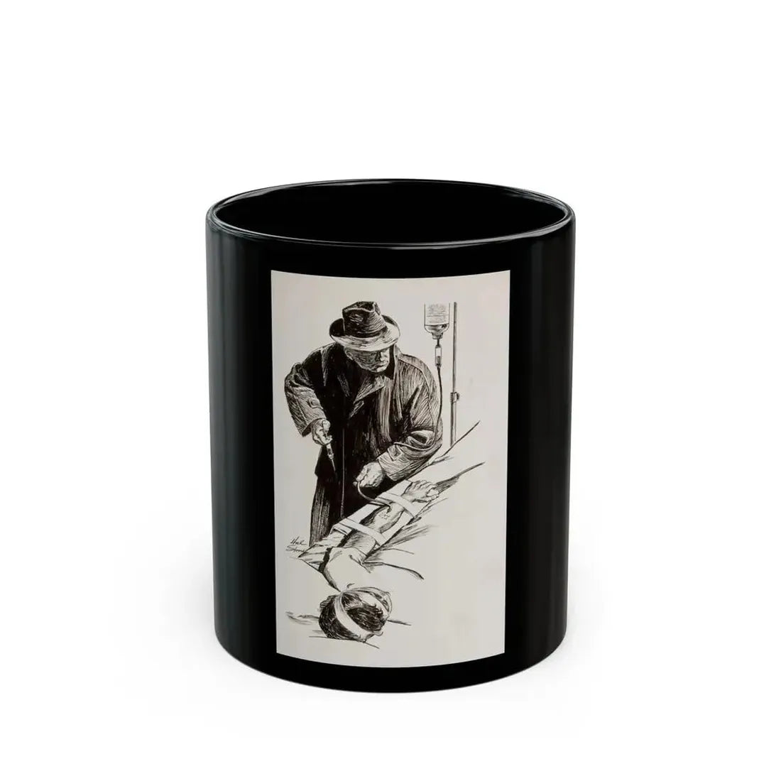 Frankincense and Murder - Black Coffee Mug 11oz - Go Mug Yourself