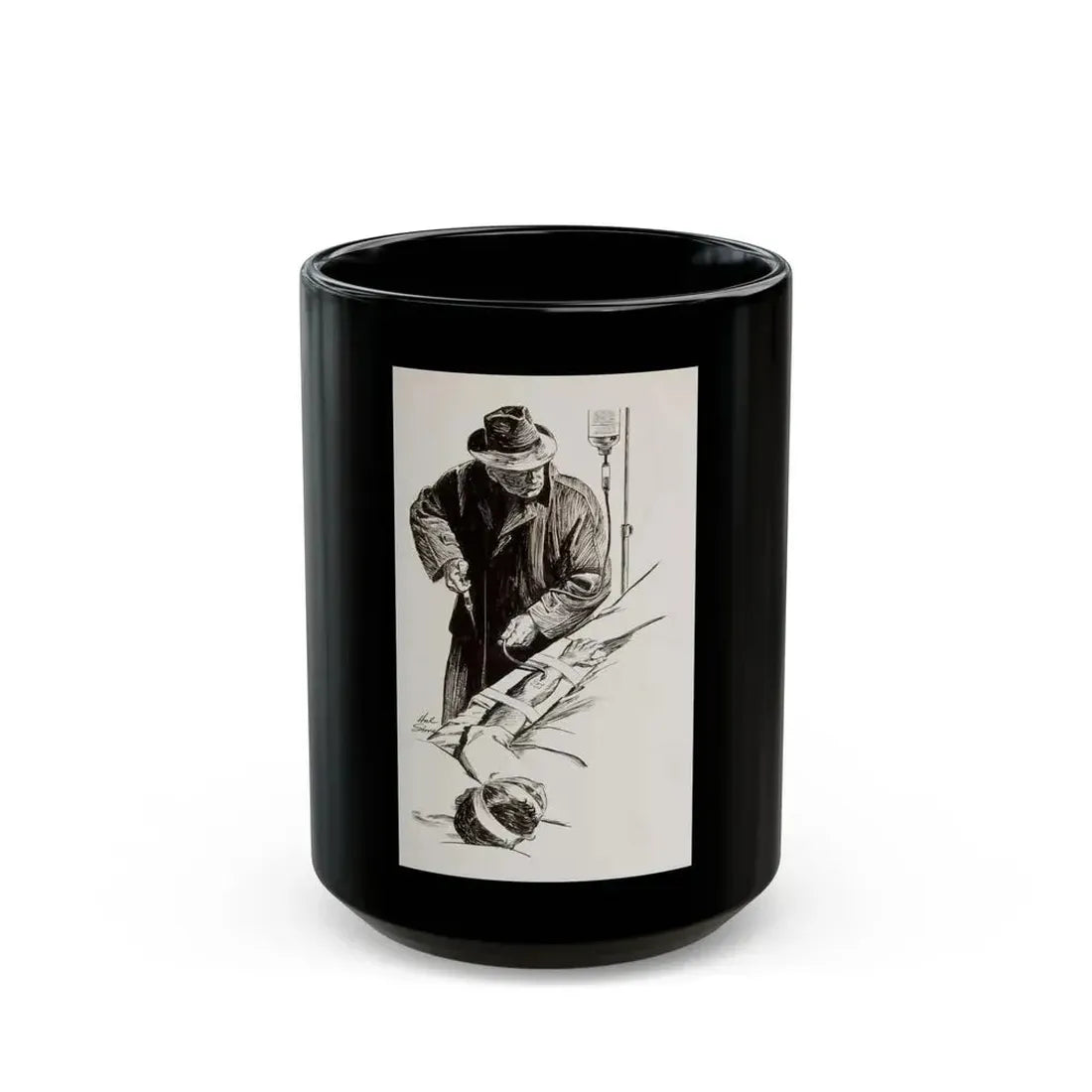 Frankincense and Murder - Black Coffee Mug 15oz - Go Mug Yourself