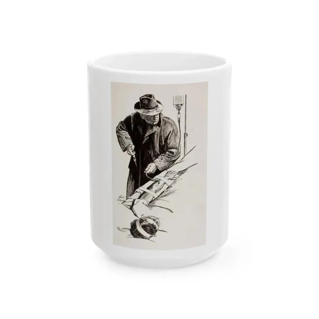 Frankincense and Murder - White Coffee Mug 15oz - Go Mug Yourself