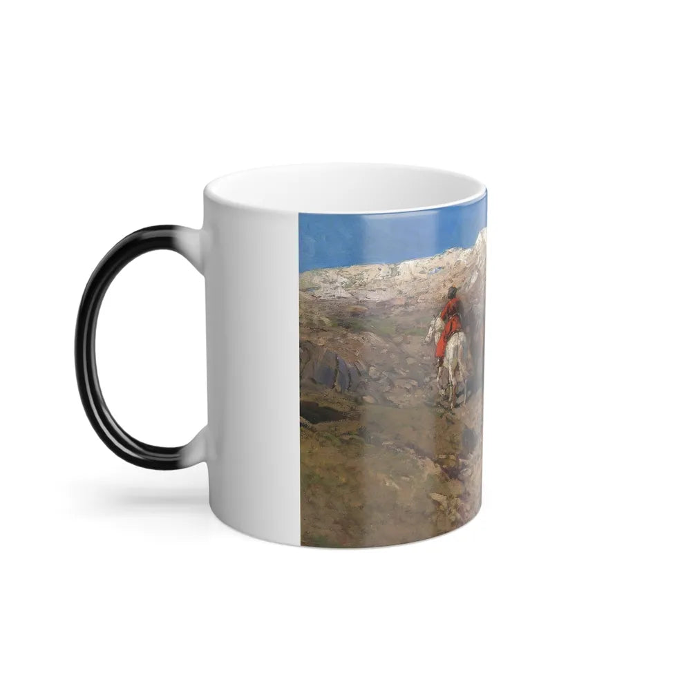 Franz Roubaud (1856-1928) Cossacks - Color Changing Mug 11oz - Go Mug Yourself