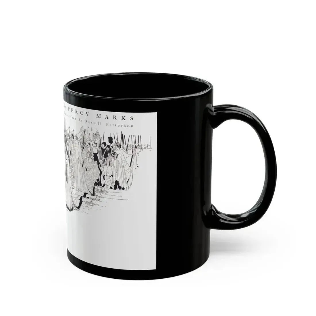 Fraternities, College Humor, September 1926 - Black Coffee Mug - Go Mug Yourself