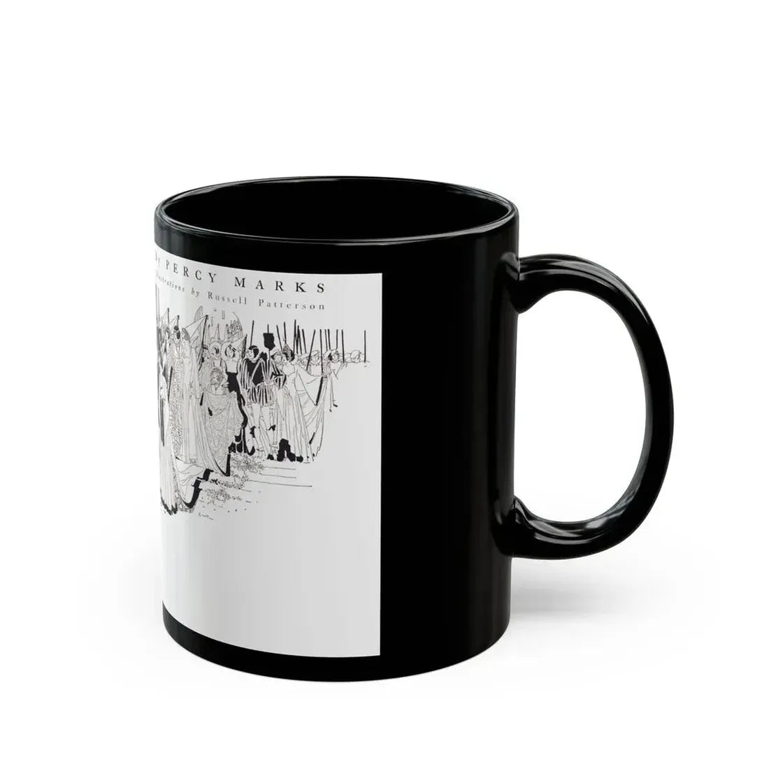 Fraternities, College Humor, September 1926 - Black Coffee Mug - Go Mug Yourself
