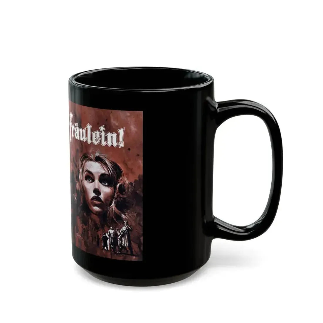 Fraulein!, Male magazine, September 1956 - Black Coffee Mug - Go Mug Yourself