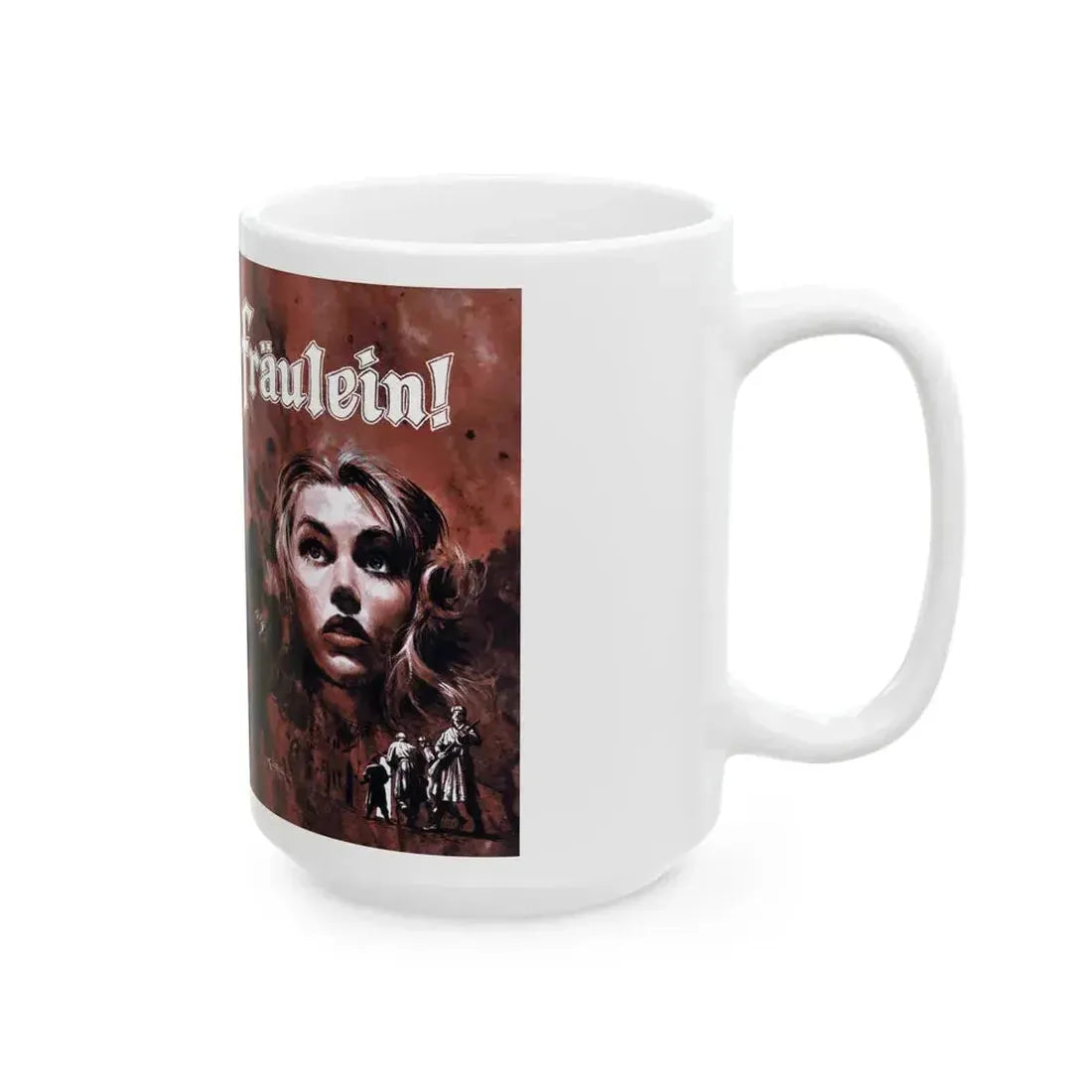 Fraulein!, Male magazine, September 1956 - White Coffee Mug - Go Mug Yourself
