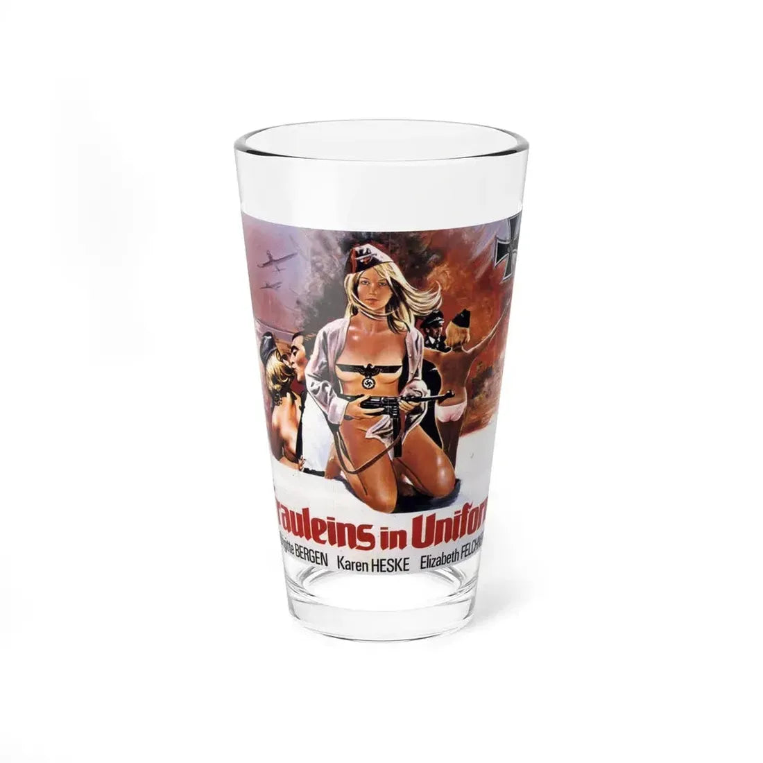 FRAULEINS IN UNIFORM (EINE ARMEE GRETCHEN) Movie Poster - Pint Glass 16oz 16oz - Go Mug Yourself