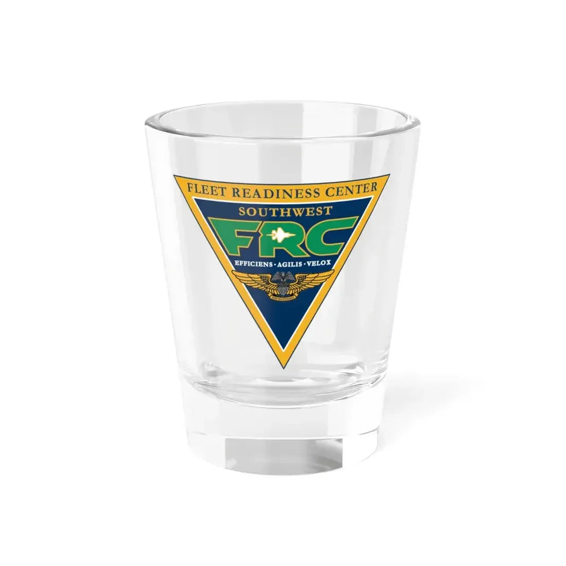 FRC Southwest Fleet Readiness Center (U.S. Navy) Shot Glass 1.5oz 1.5oz - Go Mug Yourself