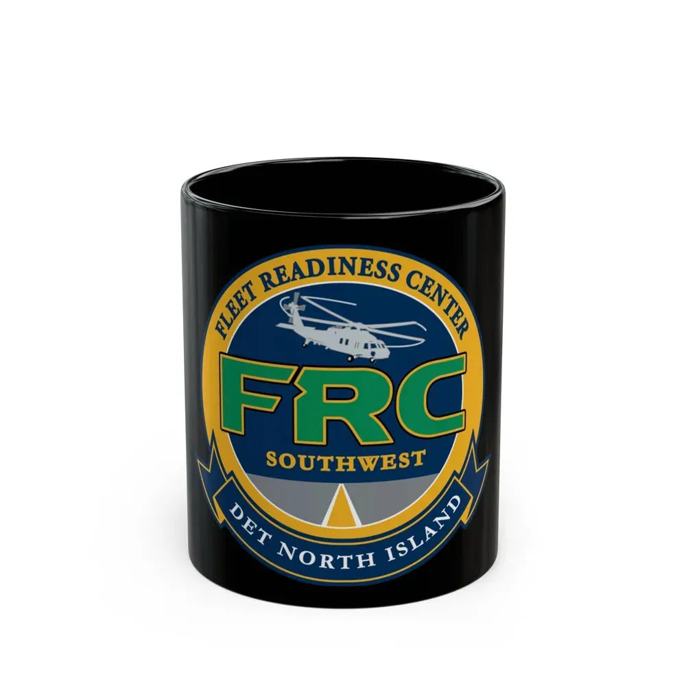 FRC Southwest North Island Fleet Readiness Center (U.S. Navy) Black Coffee Mug 11oz - Go Mug Yourself