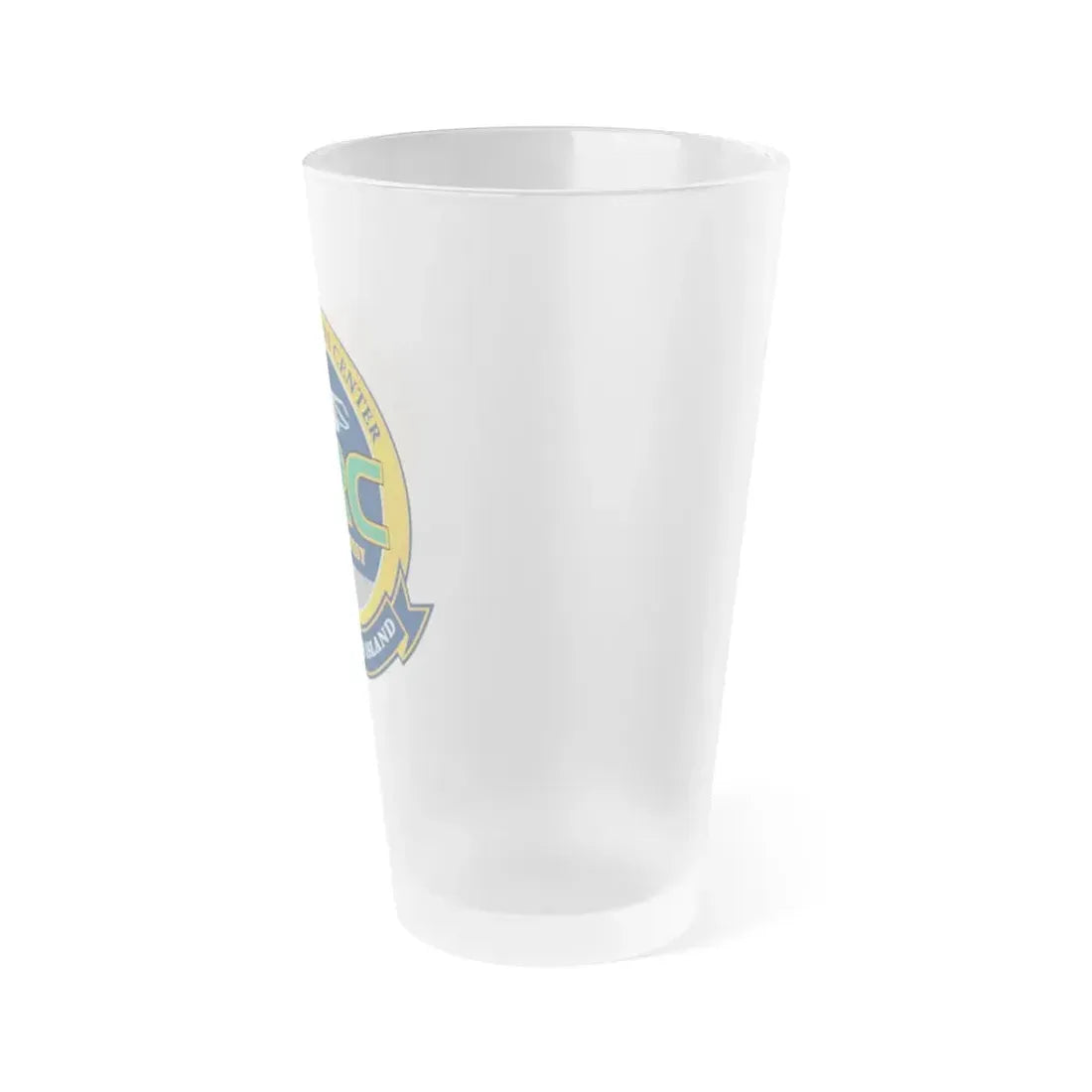 FRC Southwest North Island Fleet Readiness Center (U.S. Navy) Frosted Pint Glass 16oz - Go Mug Yourself