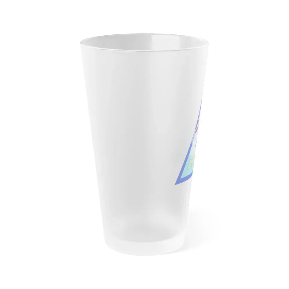 FRCSE Fleet Readiness Center South East (U.S. Navy) Frosted Pint Glass 16oz - Go Mug Yourself