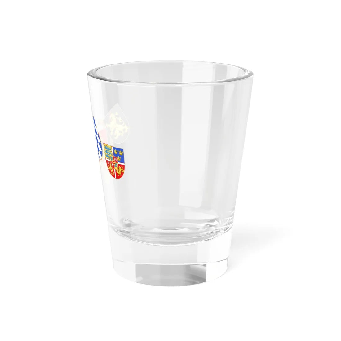 Frédéric II du Palatinat et Dorothee de Danemark Union (Denmark) (Coat of Arms) Shot Glass 1.5oz - Go Mug Yourself