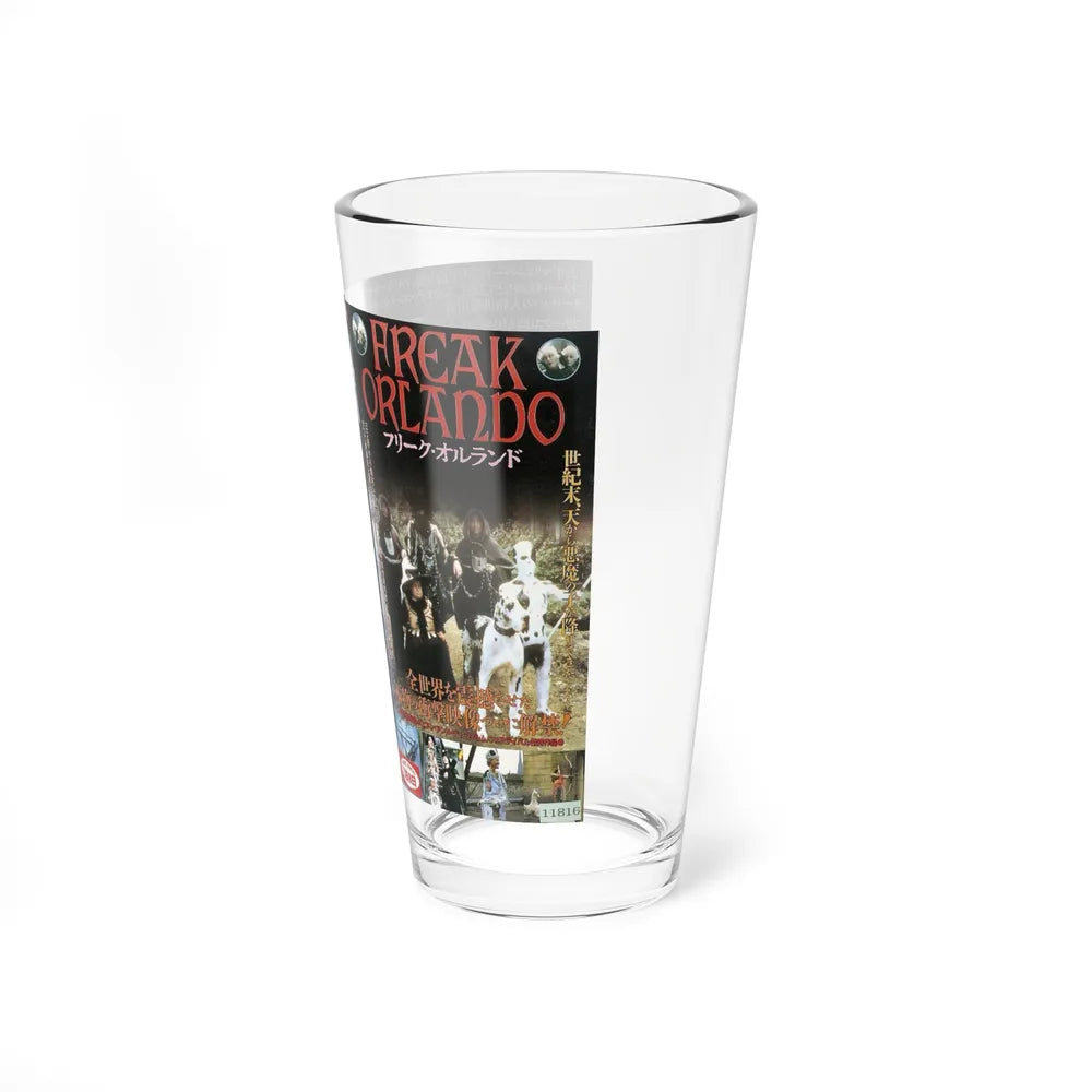 FREAK ORLANDO (VHS COVER) Pint Glass 16oz - Go Mug Yourself