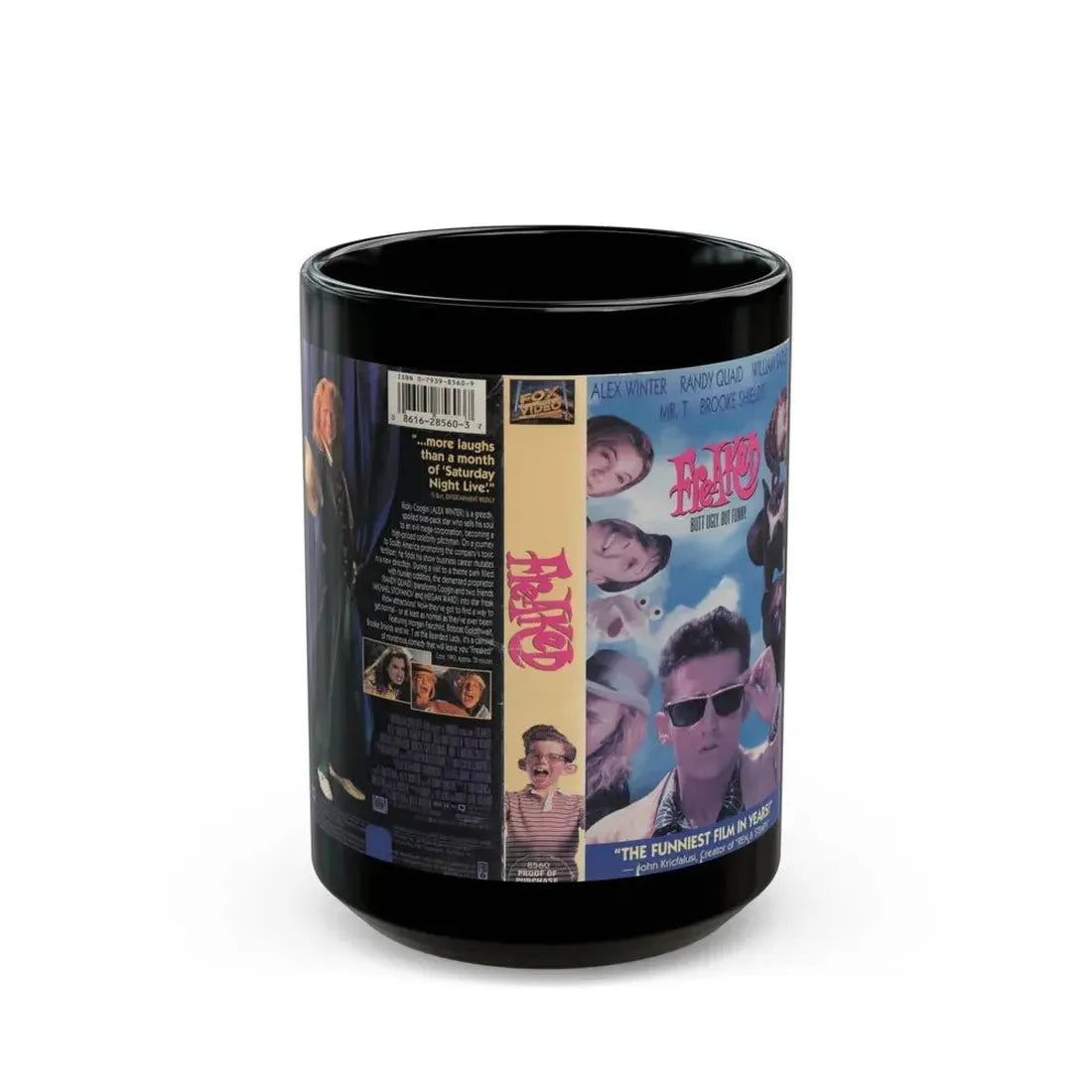 FREAKED (VHS COVER) - Black Coffee Mug 15oz - Go Mug Yourself