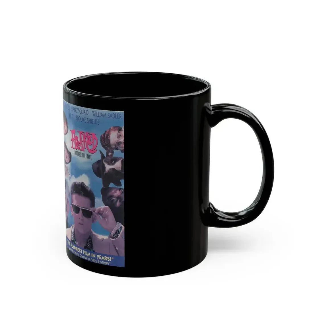 FREAKED (VHS COVER) - Black Coffee Mug - Go Mug Yourself