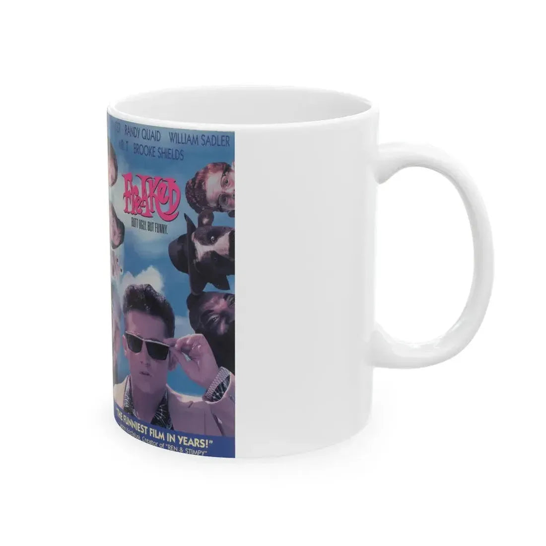 FREAKED (VHS COVER) - White Coffee Mug - Go Mug Yourself