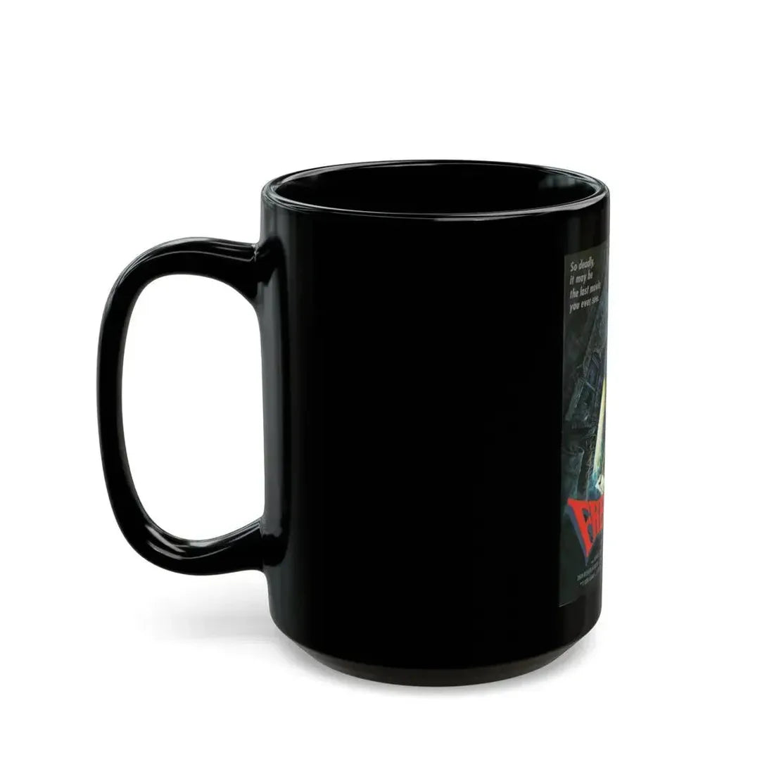FREAKSHOW 1989 Movie Poster - Black Coffee Mug - Go Mug Yourself
