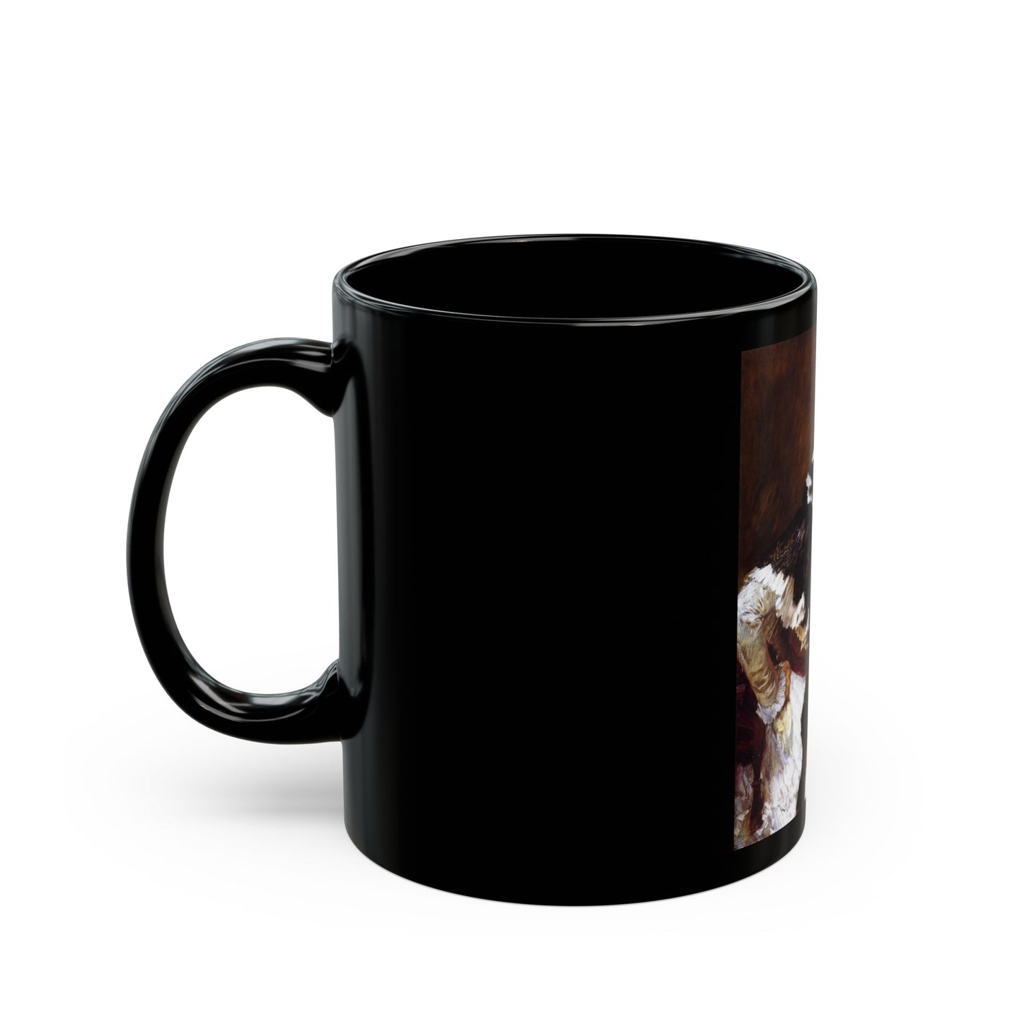 Frederick Arthur Bridgman (1847-1928) unkown title - Black Coffee Mug-Go Mug Yourself