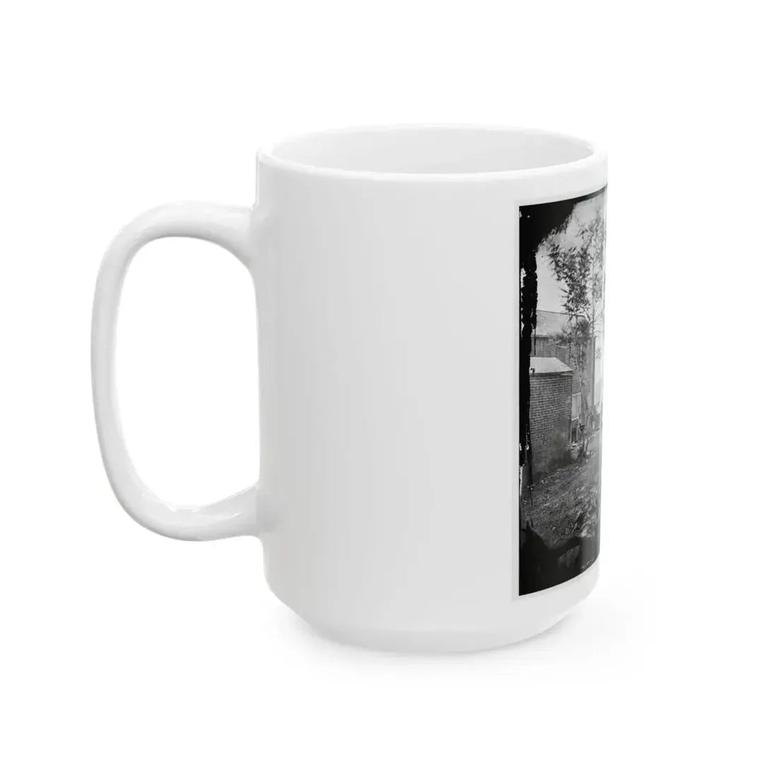 Fredericksburg, Va. Cooking Tent Of The U.S. Sanitary Commission (U.S. Civil War) White Coffee Mug - Go Mug Yourself