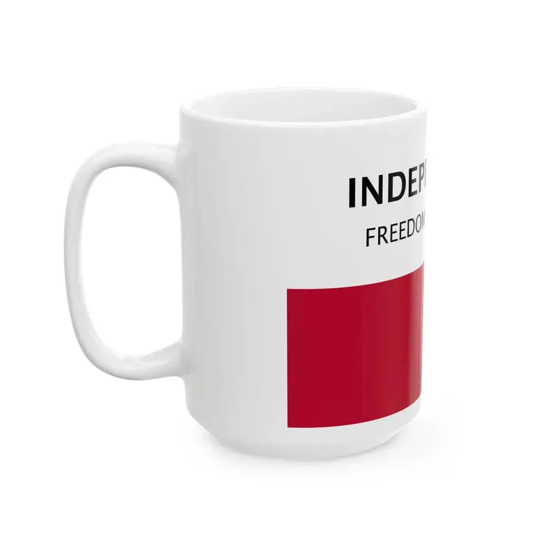 Fredonian Rebellion Flag of 1826 (United States) White Coffee Mug - Go Mug Yourself