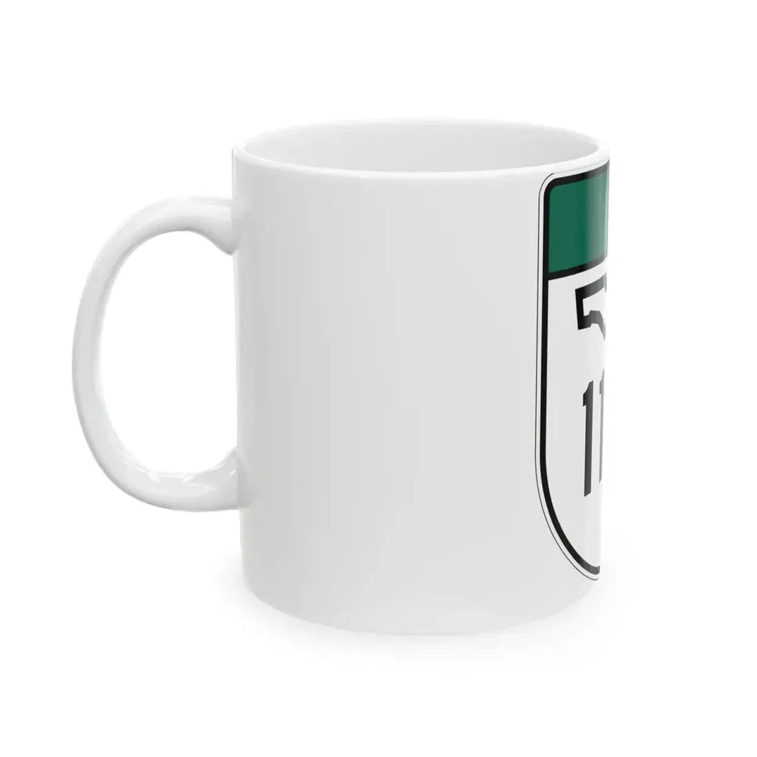 Free Florida 112 (Florida) (Road Sign) White Coffee Mug - Go Mug Yourself
