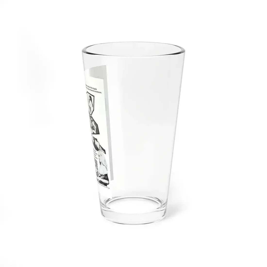 FREE LOVE CONFIDENTIAL 1967 Movie Poster - Pint Glass 16oz - Go Mug Yourself