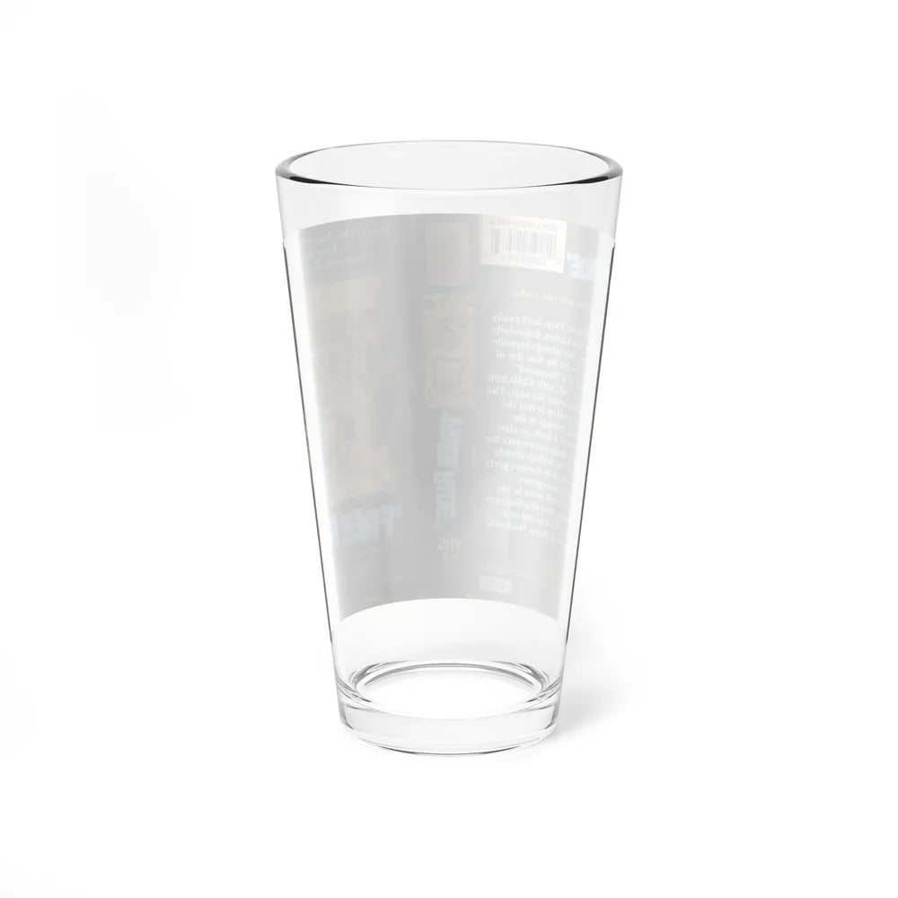 FREE RIDE (VHS COVER) Pint Glass 16oz - Go Mug Yourself