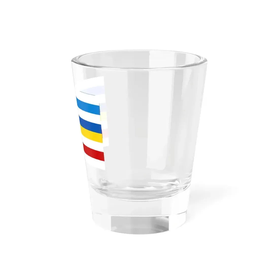 Free Russia Ukraine Belarus solidarity flag 1 (Ukraine) Shot Glass 1.5oz - Go Mug Yourself