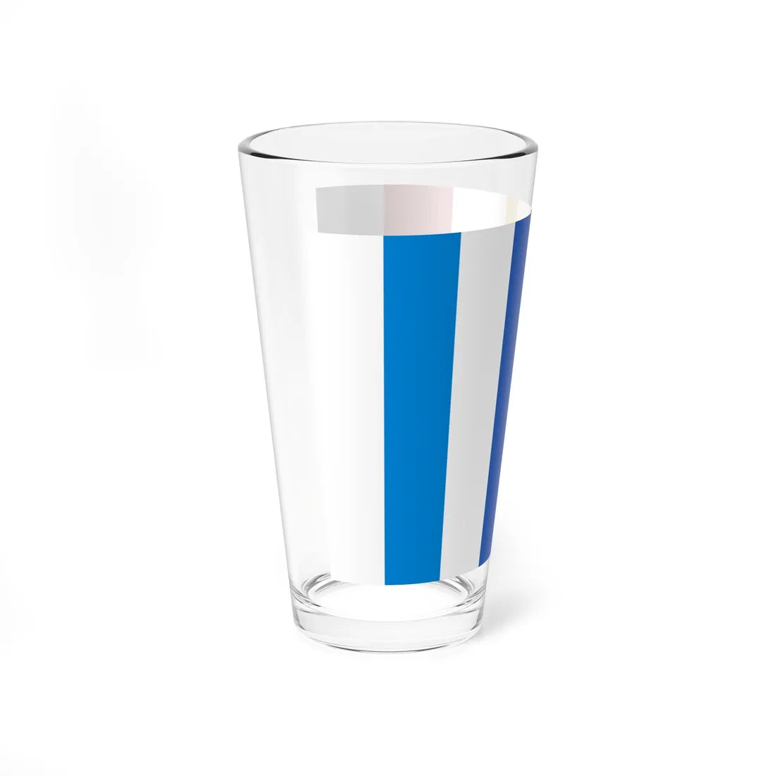 Free Russia Ukraine Belarus solidarity flag 2 (Ukraine) Pint Glass 16oz - Go Mug Yourself