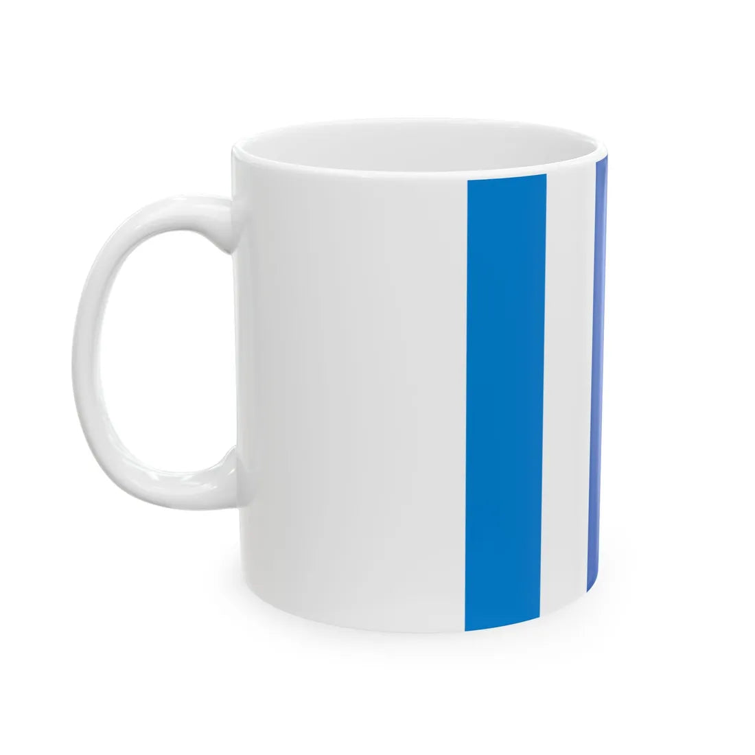 Free Russia Ukraine Belarus solidarity flag 2 (Ukraine) White Coffee Mug - Go Mug Yourself